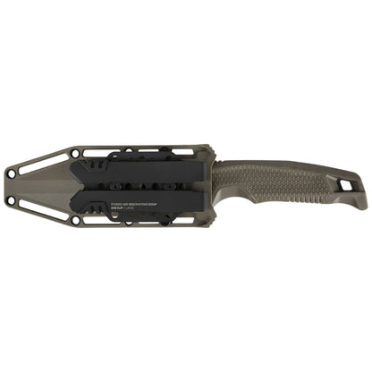 SOG Specialty Knives™ Recondo FX Fixed Blade 17-22-04-57 Dark Earth Rubber CRYO 440C Stainless Steel Knife