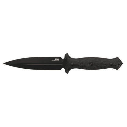 SOG Specialty Knives™ Pentagon FX Elite Dagger SOG-17-61-05-57 Black Micarta CRYO CPM S35VN Stainless Steel Knife