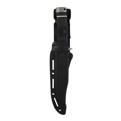 SOG Specialty Knives™ Tech Bowie SOG-S11B-BX Black Kraton AUS-8 Stainless Steel Knife