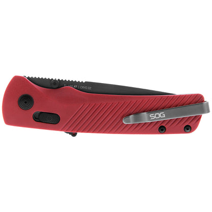 SOG Specialty Knives™ Flash AT-XR 11-18-09-57 Garnet Red GRN D2 Semi-Stainless Steel Pocket Knife