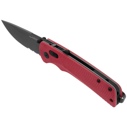 SOG Specialty Knives™ Flash AT-XR 11-18-09-57 Garnet Red GRN D2 Semi-Stainless Steel Pocket Knife