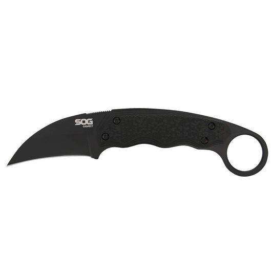 SOG Specialty Knives™ Gambit Fixed Blade SOG-GB1002-CP Black GRN 7Cr17MoV Stainless Steel Knife