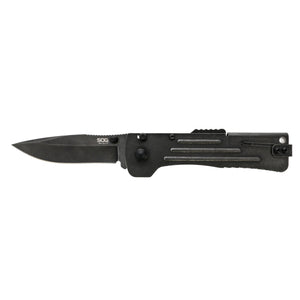 SOG Specialty Knives™ SlimJim 2.0 Back Lock SOG-SJ42-CP Black 420 Stainless Steel AUS-8 Stainless Steel Pocket Knife