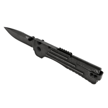 SOG Specialty Knives™ SlimJim 2.0 Back Lock SOG-SJ42-CP Black 420 Stainless Steel AUS-8 Stainless Steel Pocket Knife