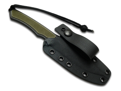 Spartan Blades, LLC™ Phrike Fixed Blade SB17BKGRKYBK OD Green Canvas Micarta S45VN Stainless Steel Knife