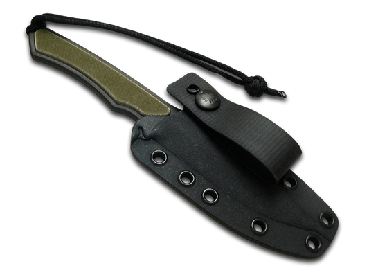 Spartan Blades, LLC™ Phrike Fixed Blade SB17BKGRKYBK OD Green Canvas Micarta S45VN Stainless Steel Knife