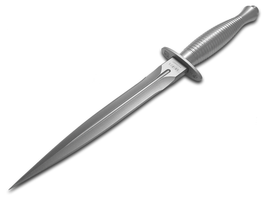 Spartan Blades, LLC™ Ronin F-S Dagger SB60SSSSKYBK 303 Stainless Steel CPM MagnaCut Stainless Steel Knife