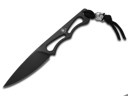 Spartan Blades, LLC™ Willow Fixed Blade SBEU1BKKYBK Black PVD Elmax Stainless Steel Elmax Stainless Steel Knife