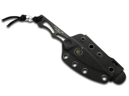 Spartan Blades, LLC™ Willow Fixed Blade SBEU1BKKYBK Black PVD Elmax Stainless Steel Elmax Stainless Steel Knife