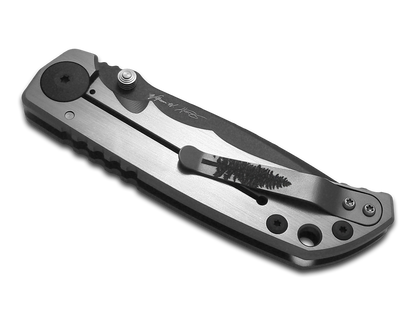 Spartan Blades, LLC™ Harsey Folder Frame Lock SF5FIRTREE Polished 6AL4V Titanium CPM MagnaCut Stainless Steel Pocket Knife