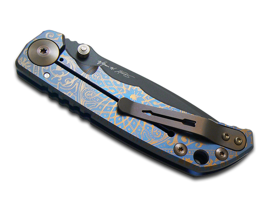 Spartan Blades, LLC™ Harsey Folder Frame Lock SF5RFLUSH Bronze Anodized 6AL4V Titanium CPM MagnaCut Stainless Steel Pocket Knife