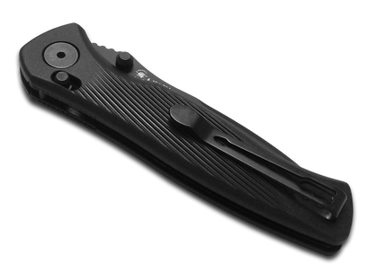 Spartan Blades, LLC™ Eleos Crossbar Lock SFBL15BKBK Black GFN 154CM Stainless Steel Pocket Knife