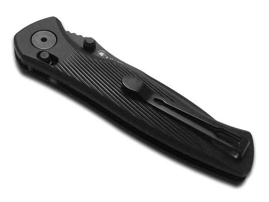Spartan Blades, LLC™ Eleos Crossbar Lock SFBL15BKBK Black GFN 154CM Stainless Steel Pocket Knife