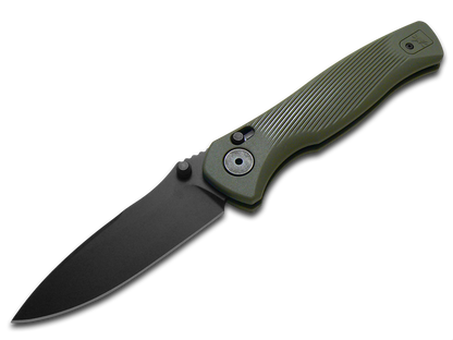 Spartan Blades, LLC™ Eleos Crossbar Lock SFBL15BKGR OD Green GFN 154CM Stainless Steel Pocket Knife
