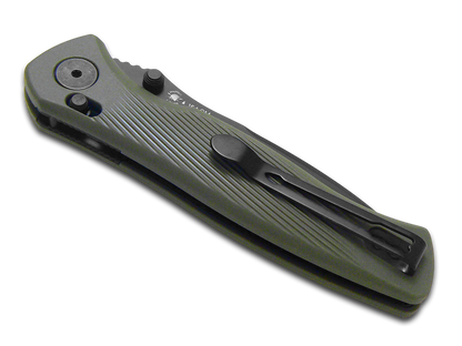 Spartan Blades, LLC™ Eleos Crossbar Lock SFBL15BKGR OD Green GFN 154CM Stainless Steel Pocket Knife