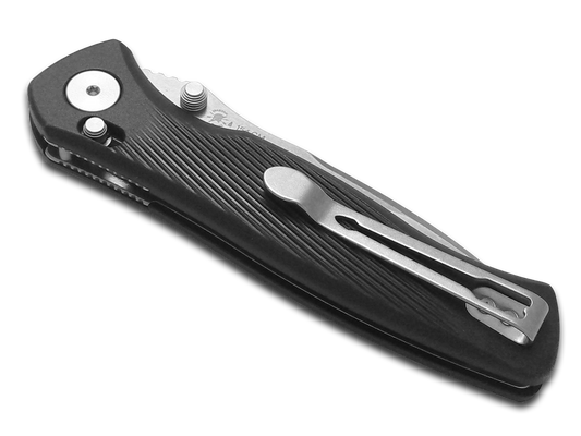 Spartan Blades, LLC™ Eleos Crossbar Lock SFBL15SWBK Black GFN 154CM Stainless Steel Pocket Knife