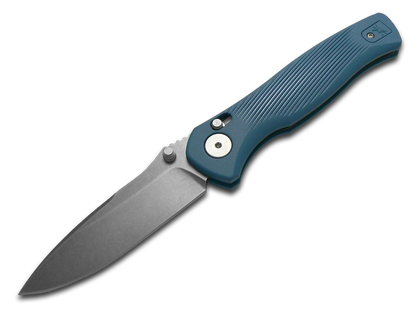 Spartan Blades, LLC™ Eleos Crossbar Lock SFBL15SWBL Blue GFN 154CM Stainless Steel Pocket Knife