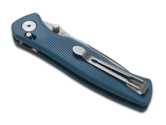 Spartan Blades, LLC™ Eleos Crossbar Lock SFBL15SWBL Blue GFN 154CM Stainless Steel Pocket Knife