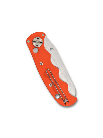 Spyderco Knives™ Autonomy 2 Auto C165GSOR Orange G10 H2 Stainless Steel Pocket Knife