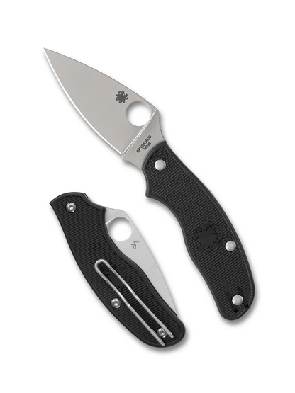 Spyderco Knives™ Metropolitan Slip-joint C213PBK Black FRN M398 Stainless Steel Pocket Knife