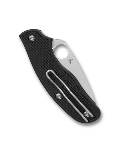 Spyderco Knives™ Metropolitan Slip-joint C213PBK Black FRN M398 Stainless Steel Pocket Knife