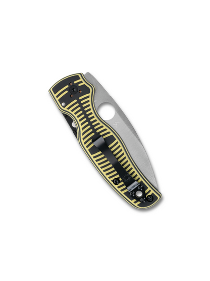 Spyderco Knives™ Shaman Compression Lock C229GBKYLMCP Black & Yellow G-10 CPM MagnaCut Stainless Steel Pocket Knife