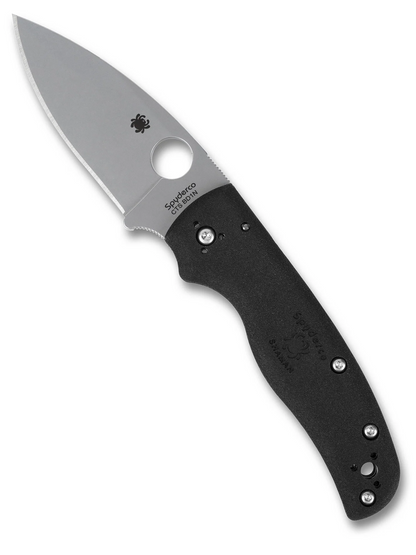 Spyderco Knives™ Shaman Compression Lock C229PBK Black FRN CTS BD1N Stainless Steel Pocket Knife