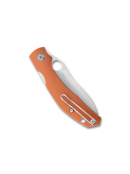 Spyderco Knives™ Kapara Compression Lock C241GPBOR Burnt Orange G-10 CPM Rex 121 Tool Steel Pocket Knife
