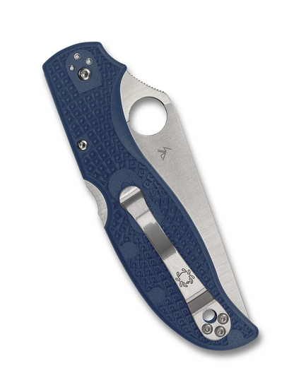Spyderco Knives™ Stretch 2 XL Lockback C258PCBL Cobalt Blue FRN CPM SPY27 Stainless Steel Pocket Knife