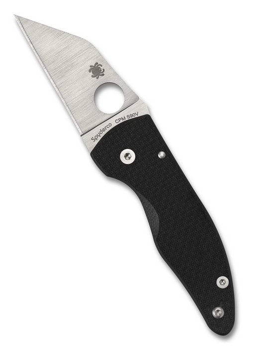 Spyderco Knives™ MicroJimbo Compression Lock C264CFP Carbon Fiber CPM S90V Stainless Steel Pocket Knife