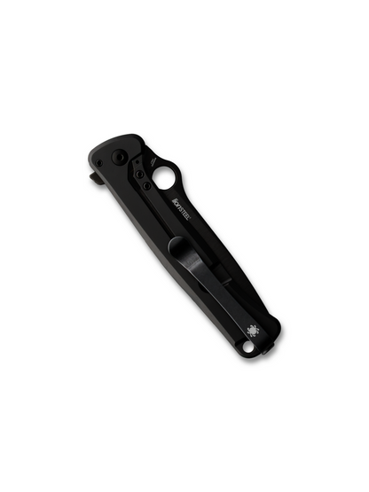 Spyderco Knives™ Slym R.I.L. Frame Lock C271TIBKPBK Black 6AL4V Titanium M390 Stainless Steel Pocket Knife