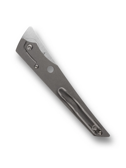 Spyderco Knives™ Cobol Slip-joint C273TIP Titanium M390 Stainless Steel Pocket Knife