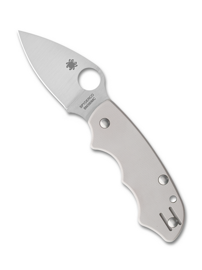 Spyderco Knives™ Navigator 3 SlipIt C285GPGY Gray G-10 M390 Stainless Steel Pocket Knife