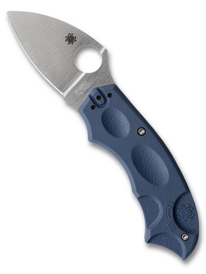 Spyderco Knives™ Meerkat Phantom Lock C64PCBL Cobalt Blue FRN CPM SPY27 Stainless Steel Pocket Knife