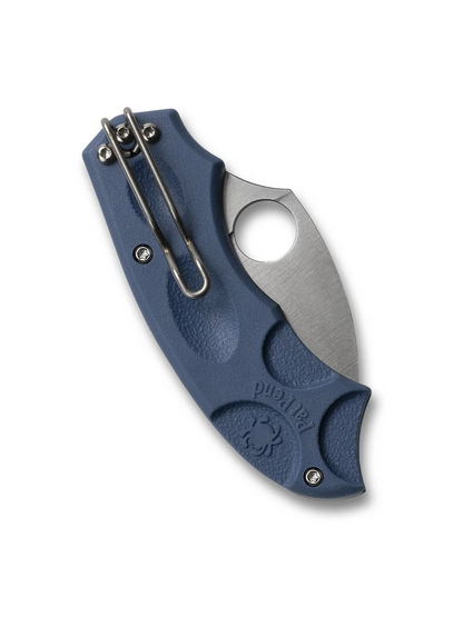 Spyderco Knives™ Meerkat Phantom Lock C64PCBL Cobalt Blue FRN CPM SPY27 Stainless Steel Pocket Knife