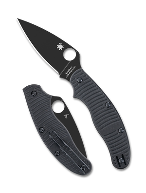 Spyderco Knives™ UK Penknife C94GMCBKP Black G10 CPM MagnaCut Stainless Steel Pocket Knife