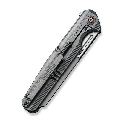 WE Knife Co., Ltd™ Reiver Frame Lock WE16020-1 Gray 6AL4V Titanium CPM S35VN Stainless Steel Pocket Knife