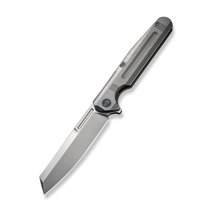 WE Knife Co., Ltd™ Reiver Frame Lock WE16020-1 Gray 6AL4V Titanium CPM S35VN Stainless Steel Pocket Knife
