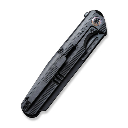 WE Knife Co., Ltd™ Reiver Frame Lock WE16020-2 Black 6AL4V Titanium CPM S35VN Stainless Steel Pocket Knife