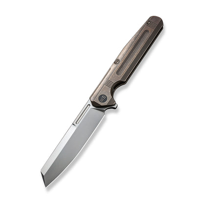 WE Knife Co., Ltd™ Reiver Frame Lock WE16020-3 Bronze 6AL4V Titanium CPM S35VN Stainless Steel Pocket Knife