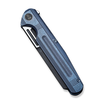 WE Knife Co., Ltd™ Reiver Frame Lock WE16020-4 Blue 6AL4V Titanium CPM S35VN Stainless Steel Pocket Knife