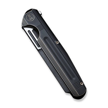 WE Knife Co., Ltd™ Reiver Frame Lock WE16020-5 Blackened Bronze 6AL4V Titanium CPM S35VN Stainless Steel Pocket Knife