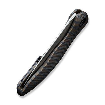 WE Knife Co., Ltd™ Synergy2v2 Frame Lock WE18046D-2 Tiger Stripe 6AL4V Titanium CPM 20CV Stainless Steel Pocket Knife