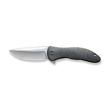 WE Knife Co., Ltd™ Synergy2v2 Frame Lock WE18046D-2 Tiger Stripe 6AL4V Titanium CPM 20CV Stainless Steel Pocket Knife
