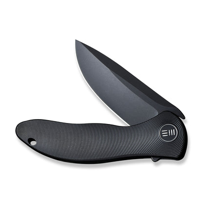 WE Knife Co., Ltd™ Synergy2v2 Frame Lock WE18046D-3 Black 6AL4V Titanium CPM 20CV Stainless Steel Pocket Knife