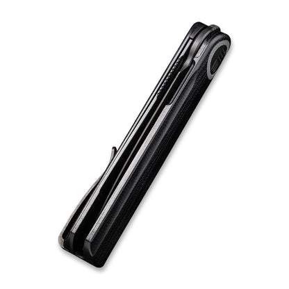 WE Knife Co., Ltd™ Eidolon Liner Lock WE19074B-B Black G10 CPM 20CV Stainless Steel Pocket Knife
