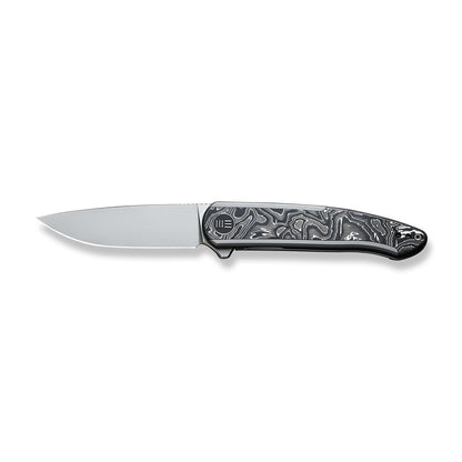 WE Knife Co., Ltd™ Smooth Sentinel Frame Lock WE20043-5 Aluminum Carbon Fiber and 6AL4V Titanium CPM 20CV Stainless Steel Pocket Knife