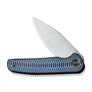WE Knife Co., Ltd™ Shakan Frame Lock WE20052C-1 Blue 6AL4V Titanium CPM 20CV Stainless Steel Pocket Knife