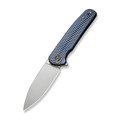 WE Knife Co., Ltd™ Shakan Frame Lock WE20052C-1 Blue 6AL4V Titanium CPM 20CV Stainless Steel Pocket Knife