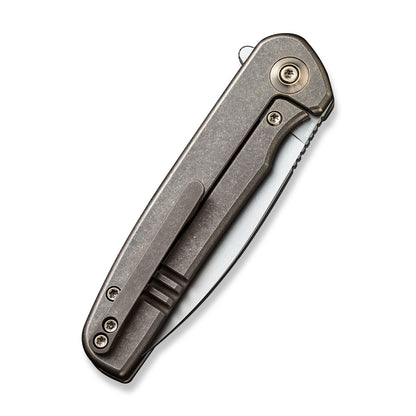 WE Knife Co., Ltd™ Shakan Frame Lock WE20052C-2 Bronze 6AL4V Titanium CPM 20CV Stainless Steel Pocket Knife